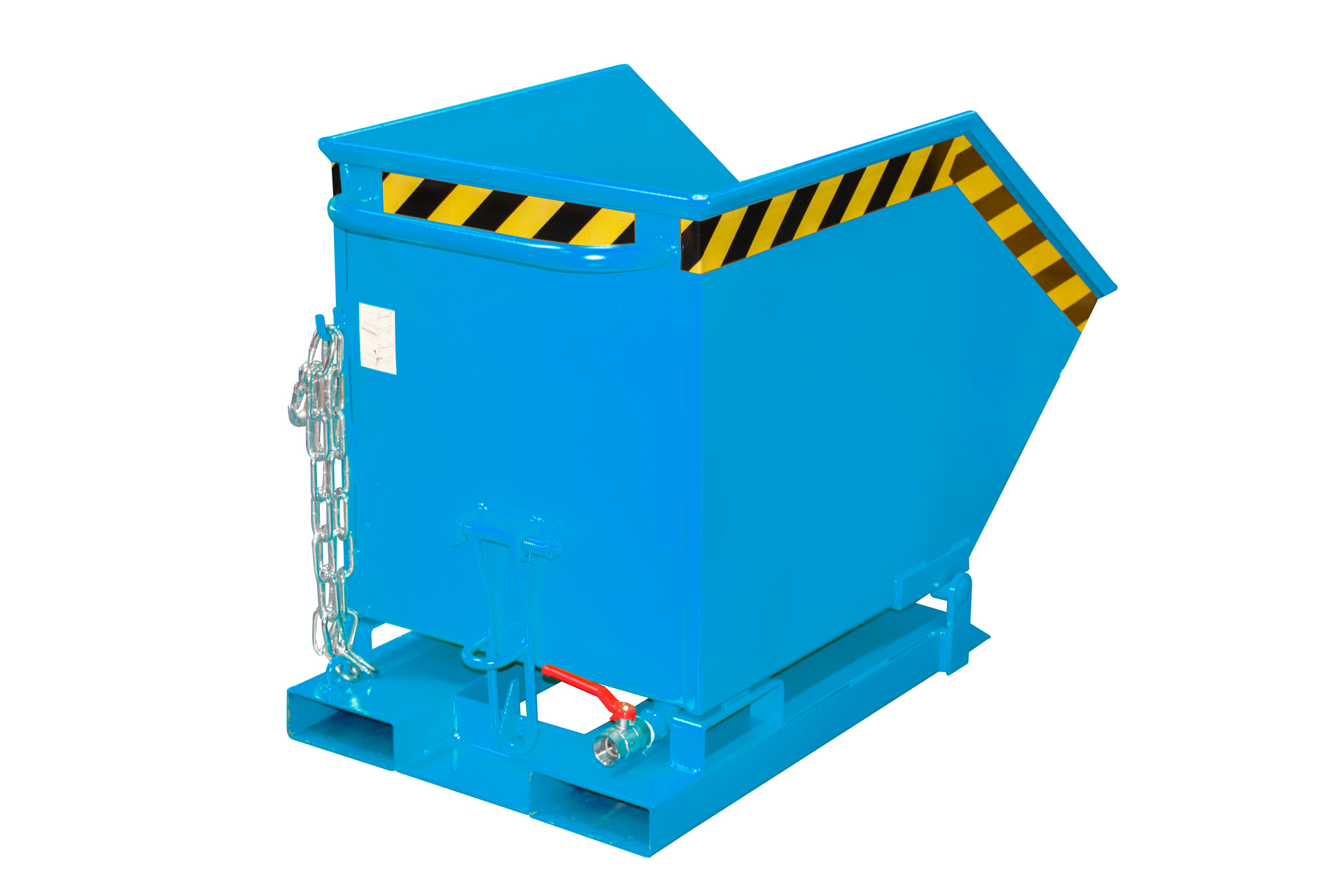 Späne-Kippmulde Typ SKK RAL 5012 Lichtblau